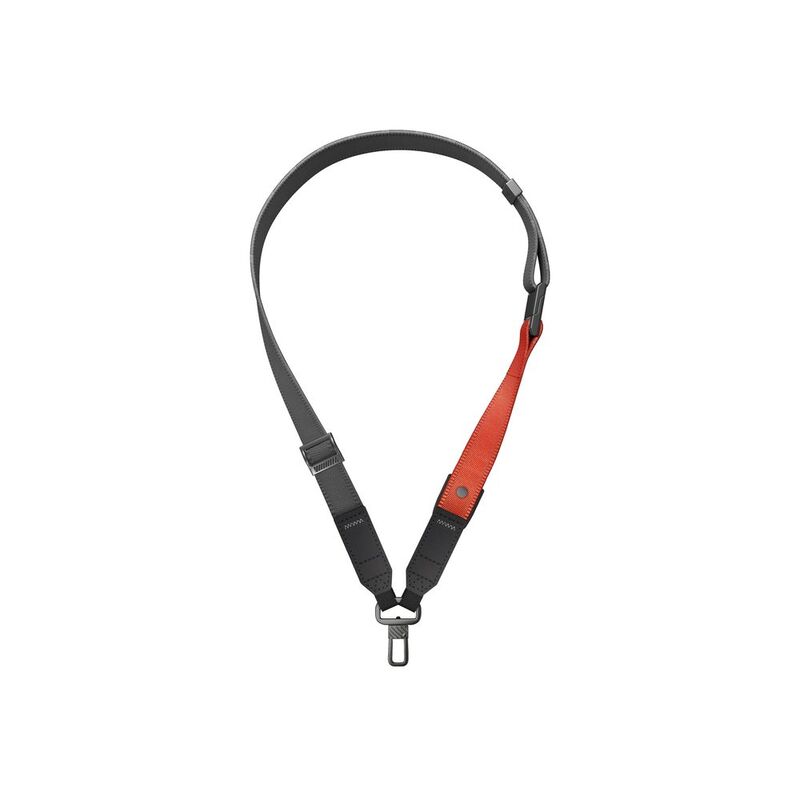 Uniq Vista Duo 2-In-1 Lanyard And Hand Strap - Charcoal/Amber