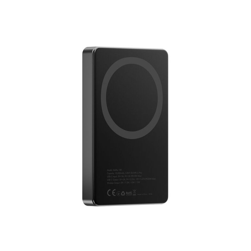 Energea Alupac 10K 10000mAh Ultra Light Aluminium Magsafe Power Bank - Gun Energea Alupac 10K 10000mAh Ultra Light Aluminium Magsafe Power Bank - Gun