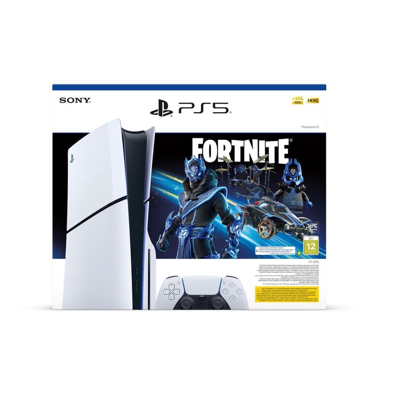 Sony Playstation PS5 Standard Console + Fortnite Swift - PS5 (MCY) (Bundle)