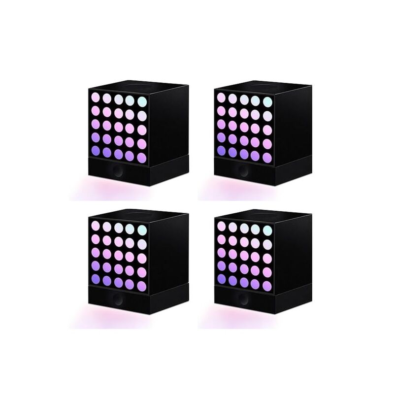 Xiaomi Yeelight Cube Smart Lamp (Pack of 4 Matrix) - 16577 Xiaomi Yeelight Cube Smart Lamp (Pack of 4 Matrix) - 16577