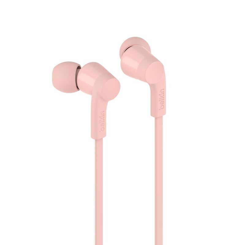 Belkin USB-C Wired In-Ear Earphones - Pink Belkin USB-C Wired In-Ear Earphones - Pink