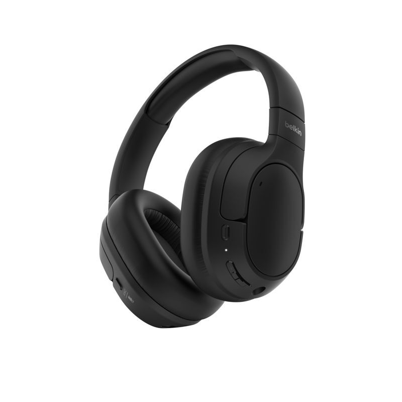 Belkin Audio Soundform Isolate ANC Wireless Over-Ear Headphones - Black Belkin Audio Soundform Isolate ANC Wireless Over-Ear Headphones - Black