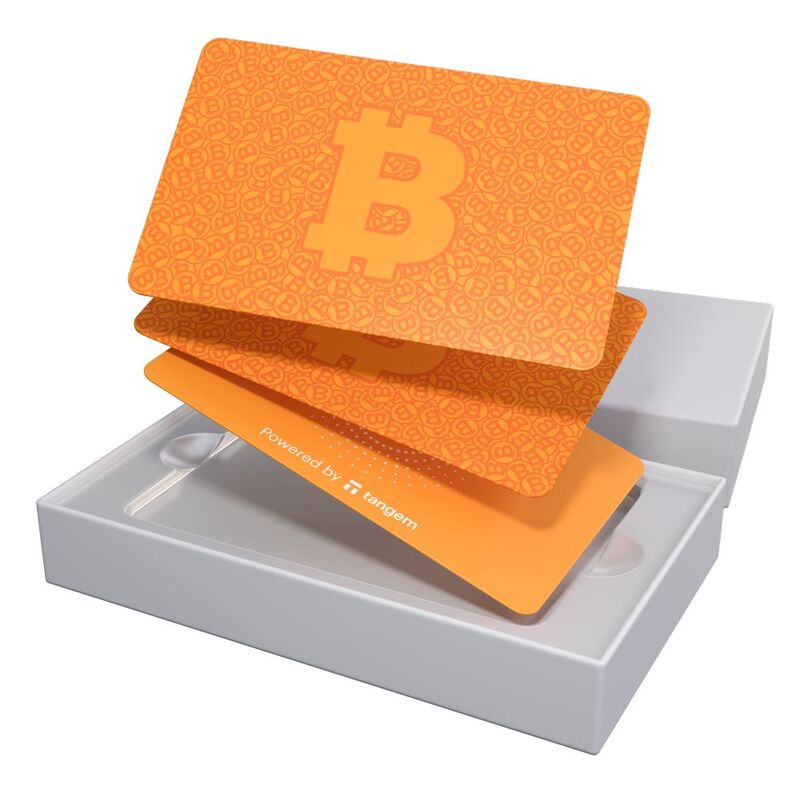 Tangem Crypto Hardware Wallet 2.0 - Orange (Pack of 3 Cards) Tangem Crypto Hardware Wallet 2.0 - Orange (Pack of 3 Cards)