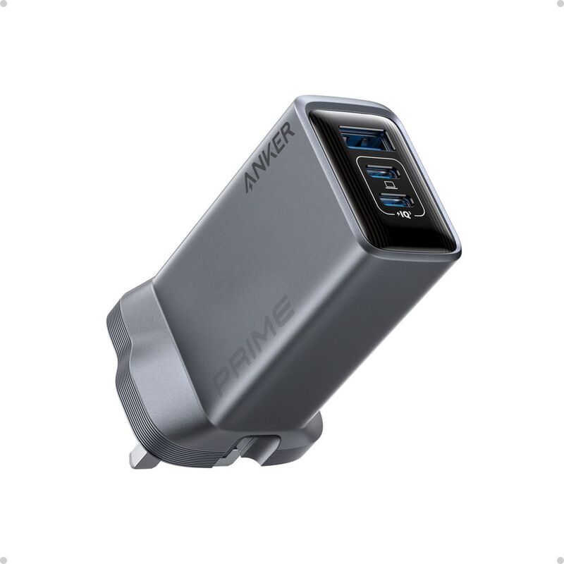 Anker Prime Charger 100W/ 3 Ports/ Ganprime B2C - Silver (UK)