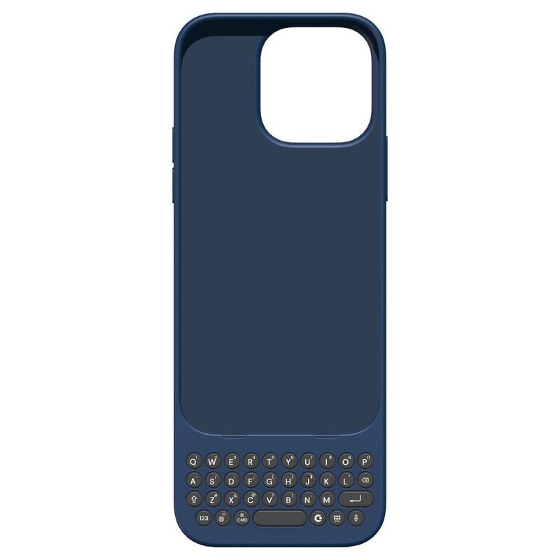 Clicks iPhone 15 Pro Qwerty Keyboard Case - Royal Ink Clicks iPhone 15 Pro Qwerty Keyboard Case - Royal Ink