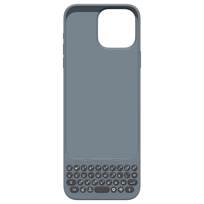 Clicks iPhone 15 Pro Max Qwerty Keyboard Case - London Sky Clicks iPhone 15 Pro Max Qwerty Keyboard Case - London Sky