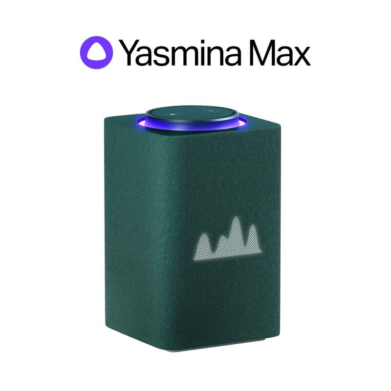 Yasmina AI Enabled Smart Speaker Max - Green Yasmina AI Enabled Smart Speaker Max - Green