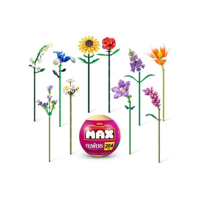 Zuru Max Premium Flowers Collection Building Bricks Long Flowers Series 1 (Assortment - Includes 1) Zuru Max Premium Flowers Collection Building Bricks Long Flowers Series 1 (Assortment - Includes 1)