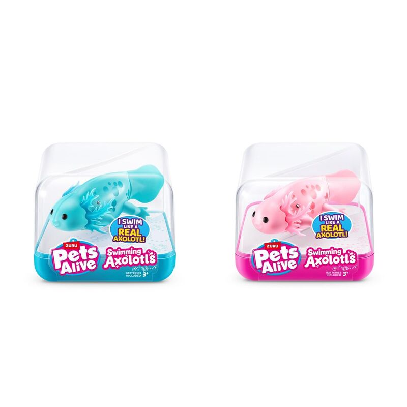 Zuru Pets Alive Swimming Axolotls Series 1 (Assortment - Includes 1) Zuru Pets Alive Swimming Axolotls Series 1 (Assortment - Includes 1)