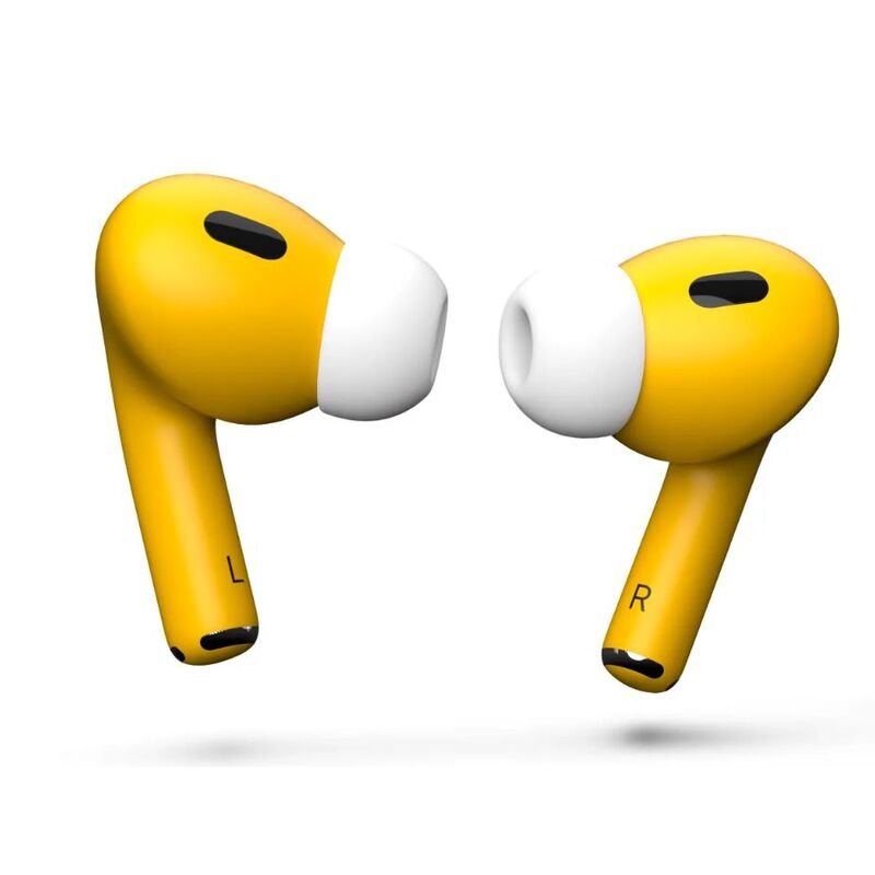 Aurora Concepts Custom Airpods Pro 2 - Yellow