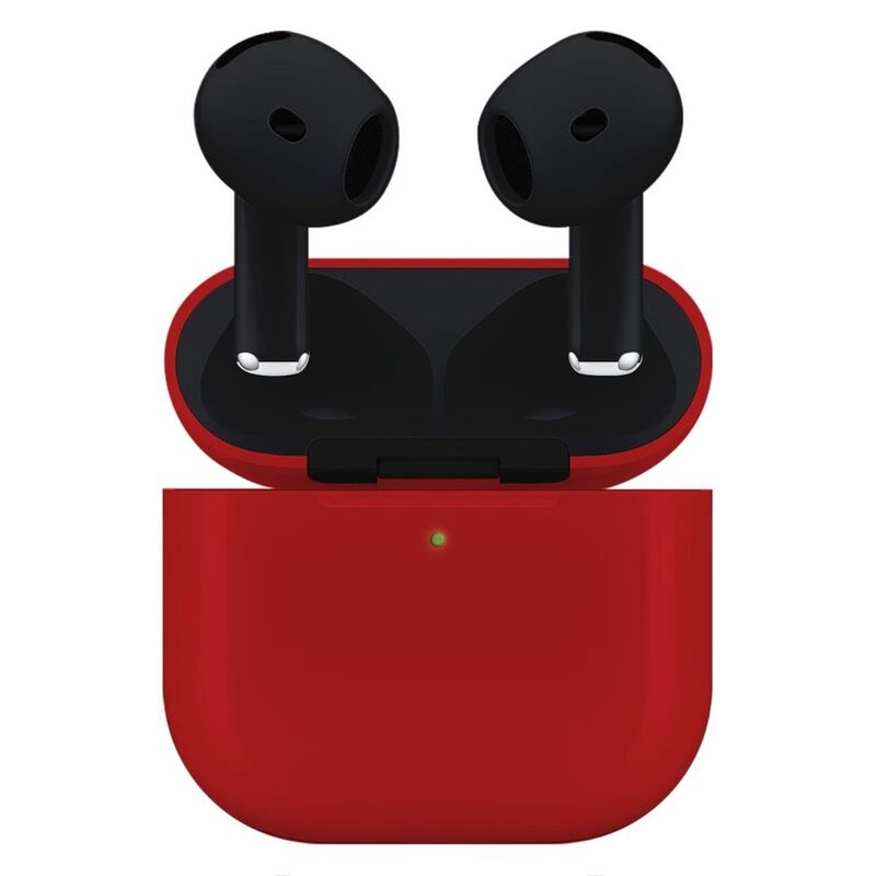 Aurora Concepts Custom Airpods 4 - Dual Red