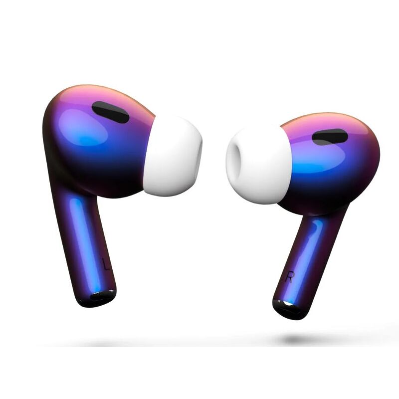 Aurora Concepts Custom Airpods Pro 2 - Iridiscent Aurora Concepts Custom Airpods Pro 2 - Iridiscent