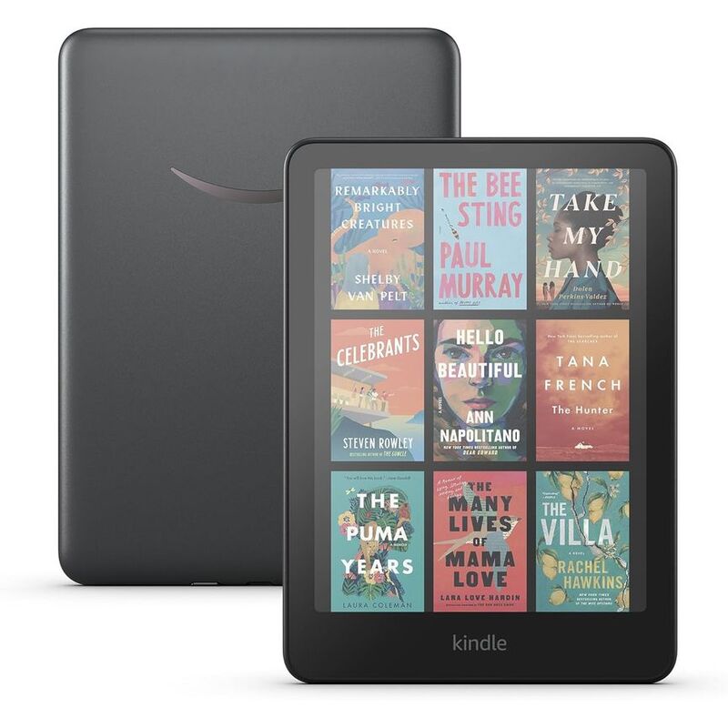 Amazon Kindle Colorsoft Signature Edition (32 GB) 7-Inch Color Display - Metallic Black