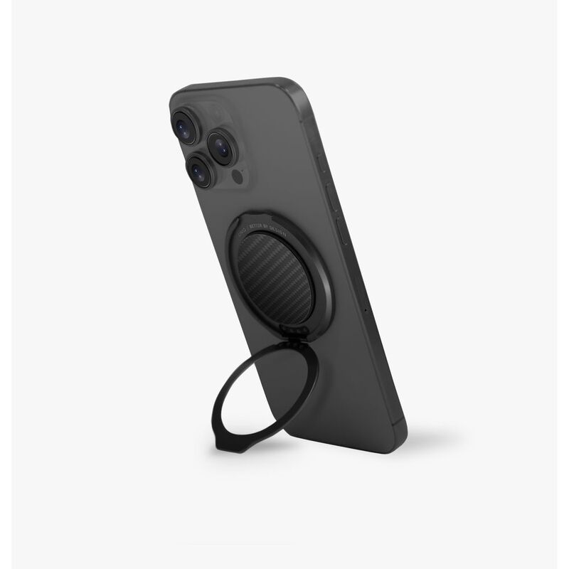 Uniq Gripfit Premium 360 Magnetic Mount & Kickstand - Carbon Black