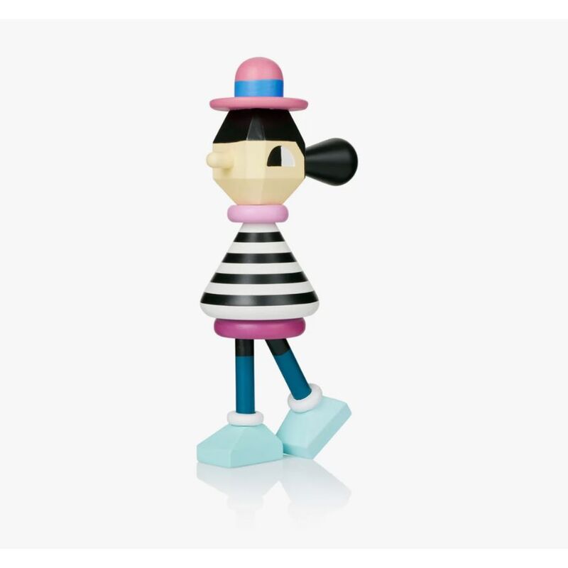 Lucie Kaas Jeremyville Kokeshi Doll - The Fashionista - 24.5 cm Lucie Kaas Jeremyville Kokeshi Doll - The Fashionista - 24.5 cm