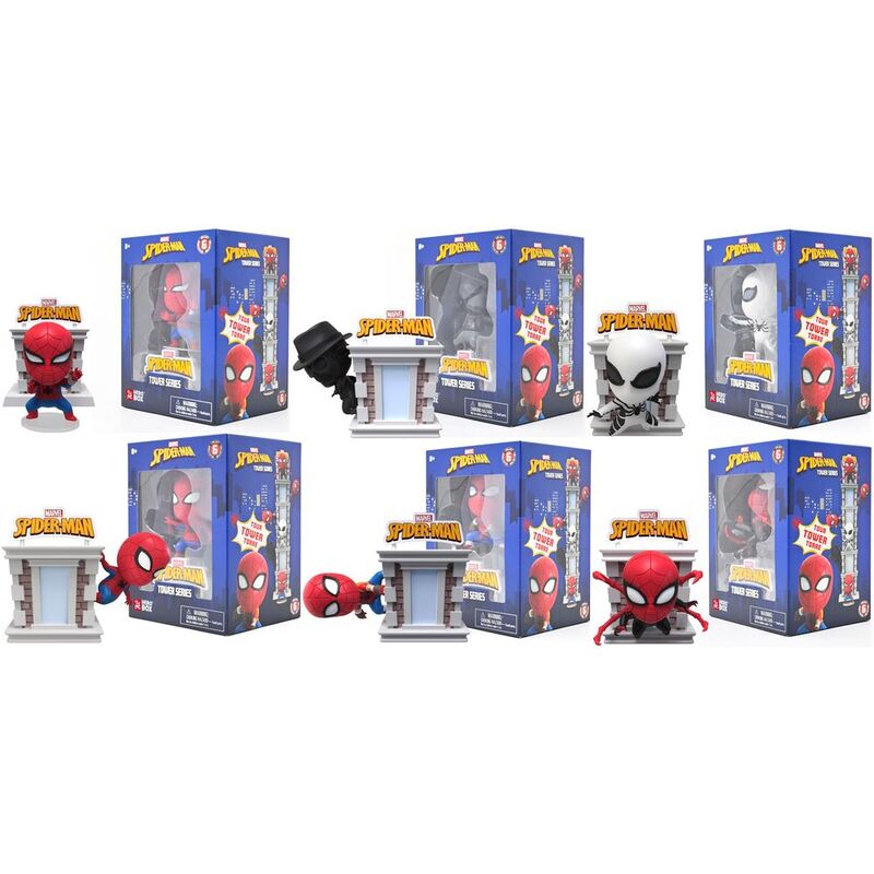 Maxx Spider-Man Tower Series Hero Box 3-Inch Figure (Assortment - Includes 1)