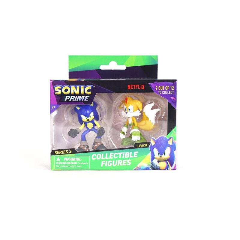 PMI Sonic Prime Netflix Series 2 Collectible Figures (Pack Of 2) (Assortment - Includes 1) PMI Sonic Prime Netflix Series 2 Collectible Figures (Pack Of 2) (Assortment - Includes 1)