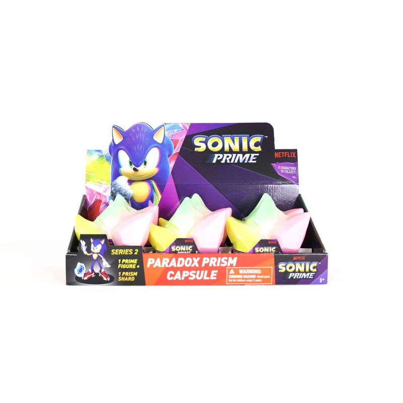 PMI Sonic Prime Netflix Series 2 Paradox Prism Capsule Blind Box (Assortment - Includes 1) PMI Sonic Prime Netflix Series 2 Paradox Prism Capsule Blind Box (Assortment - Includes 1)