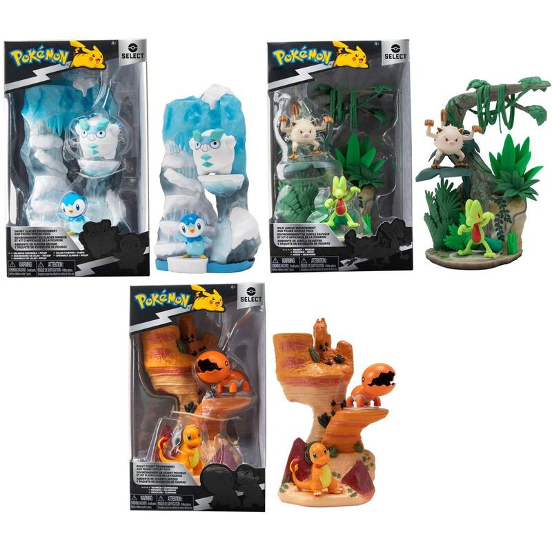 Jazwares Pokemon Environment 6-Inch Figure (Assortment - Includes 1) Jazwares Pokemon Environment 6-Inch Figure (Assortment - Includes 1)