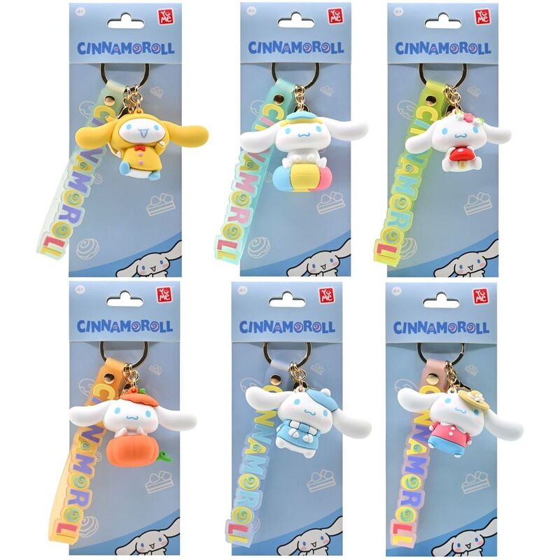 Maxx Cinnamoroll Four Seasons Series Keychain With Strap (Assortment - Includes 1) Maxx Cinnamoroll Four Seasons Series Keychain With Strap (Assortment - Includes 1)