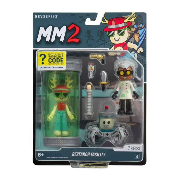 Jazwares Devseries Murder Mystery 2 Research Facility Game Pack Playset Jazwares Devseries Murder Mystery 2 Research Facility Game Pack Playset