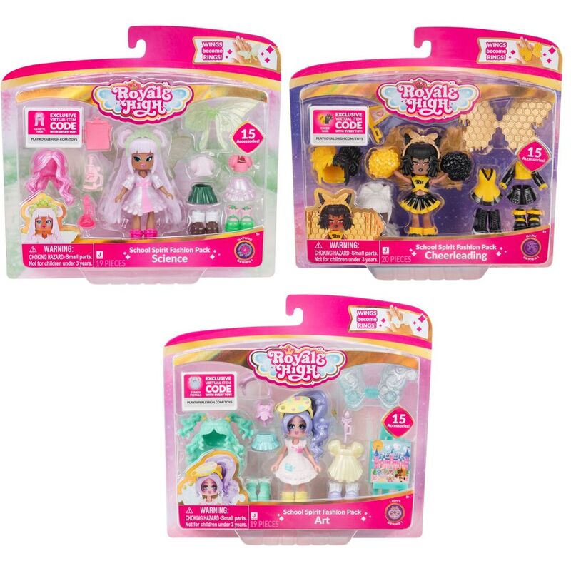 Jazwares Royale High School Spirit Fashion Pack Playset (Assortment - Includes 1) Jazwares Royale High School Spirit Fashion Pack Playset (Assortment - Includes 1)