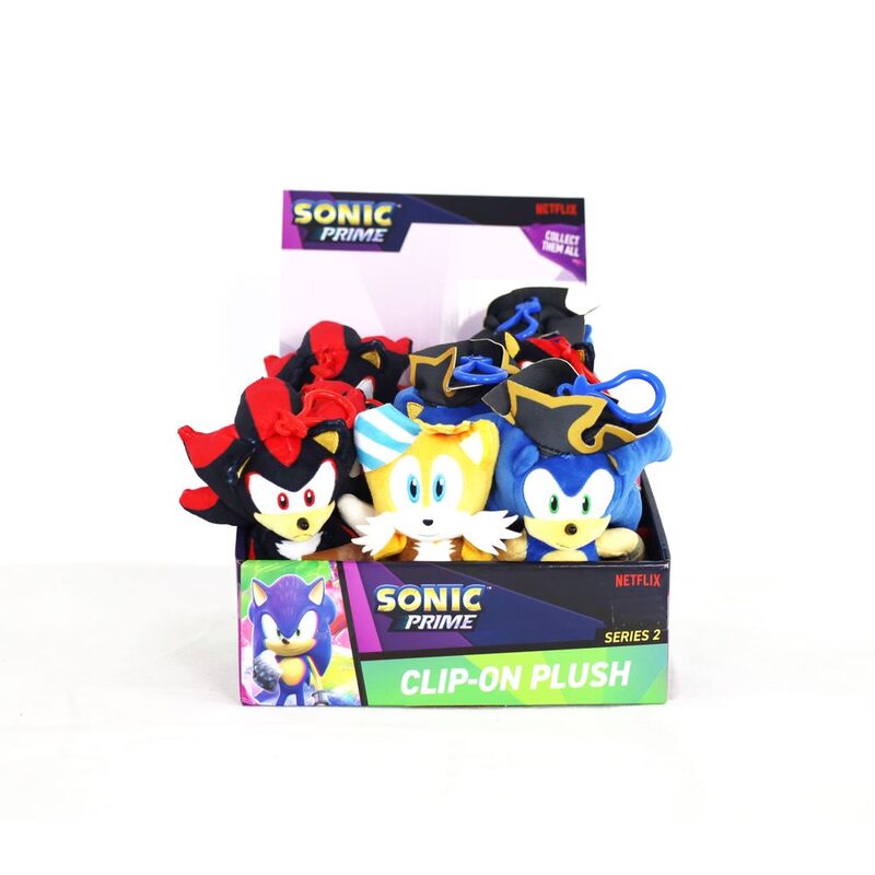 PMI Sonic Prime Netflix Clip-On 6-Inch Plush Toy (Assortment - Includes 1) PMI Sonic Prime Netflix Clip-On 6-Inch Plush Toy (Assortment - Includes 1)