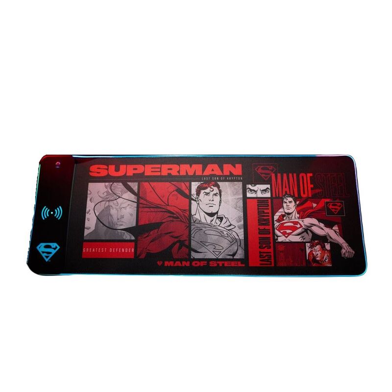 Numskull Superman XXL Gaming Mat & Mobile Charger Numskull Superman XXL Gaming Mat & Mobile Charger