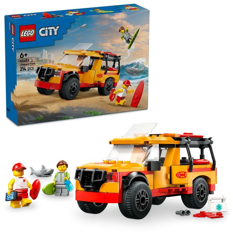 LEGO City Lifeguard Beach Rescue Truck 60453 (214 Pieces) LEGO City Lifeguard Beach Rescue Truck 60453 (214 Pieces)