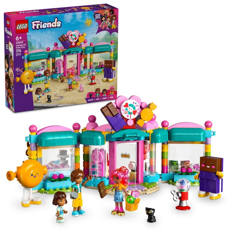 LEGO Friends Heartlake City Candy Store 42649 (376 Pieces)