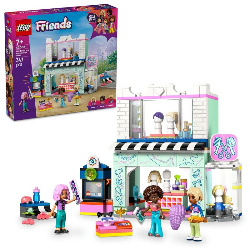 LEGO Friends Hair Salon And Accessories Store 42662 (327 Pieces) LEGO Friends Hair Salon And Accessories Store 42662 (327 Pieces)