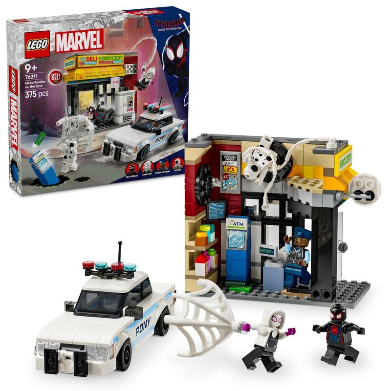 LEGO Spider-Verse Miles Morales Vs. The Spot 76311 (375 Pieces) LEGO Spider-Verse Miles Morales Vs. The Spot 76311 (375 Pieces)