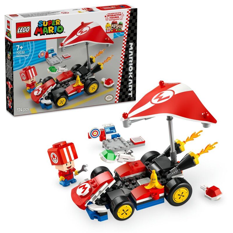 LEGO Super Mario Mario Kart Standard Kart 72032 (174 Pieces) LEGO Super Mario Mario Kart Standard Kart 72032 (174 Pieces)