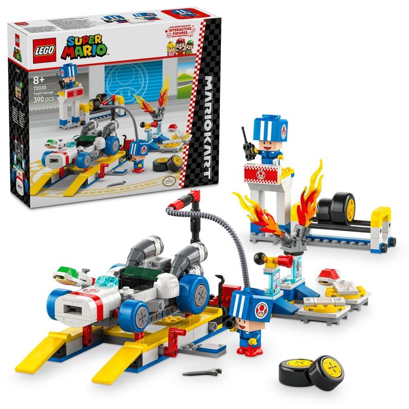 LEGO Super Mario Mario Kart Toad's Garage 72035 (390 Pieces) LEGO Super Mario Mario Kart Toad's Garage 72035 (390 Pieces)