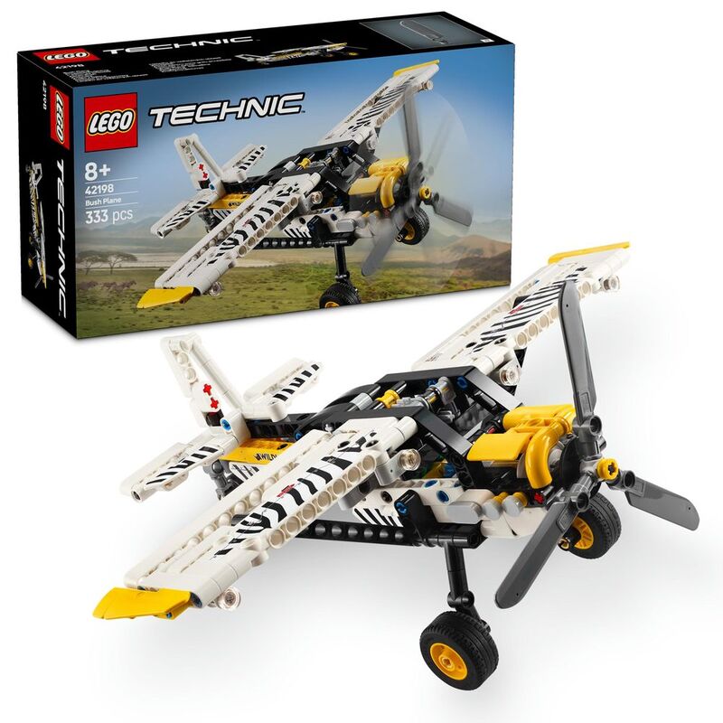LEGO Technic Bush Plane 42198 (333 Pieces)