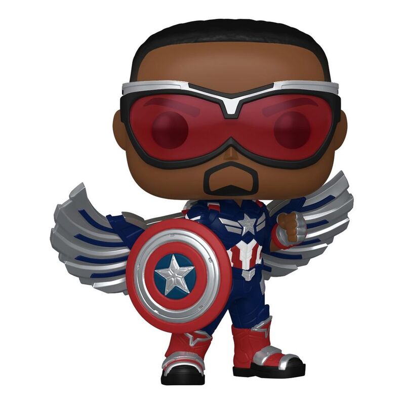 Funko Pop! Marvel Brave New World Captain America (Sam Wilson) Vinyl Figure Funko Pop! Marvel Brave New World Captain America (Sam Wilson) Vinyl Figure