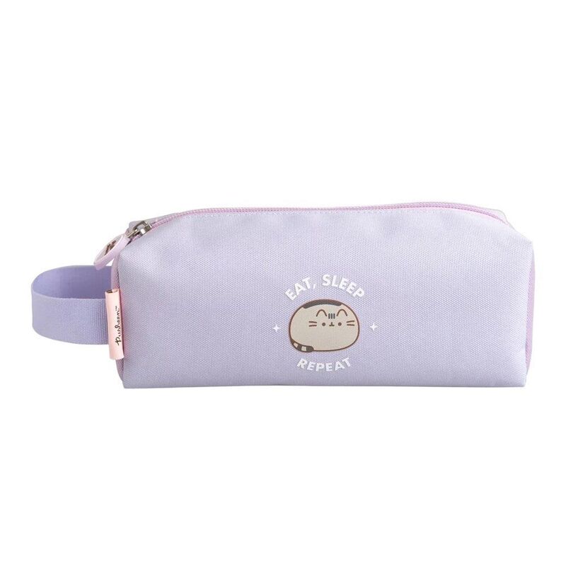 Erik Pusheen Moments Collection "Eat/ Sleep/ Repeat" Square Pencil Case Erik Pusheen Moments Collection "Eat/ Sleep/ Repeat" Square Pencil Case