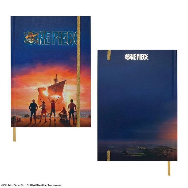 Cinereplica One Piece Netflix Sunset Sail Hardcover Notebook