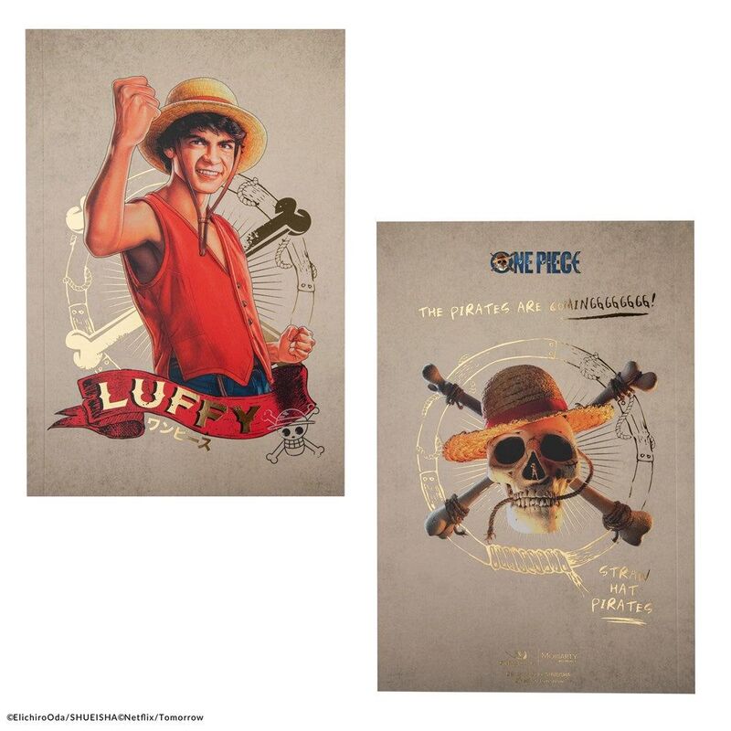 Cinereplica One Piece Netflix Luffy Softcover Notebook Cinereplica One Piece Netflix Luffy Softcover Notebook