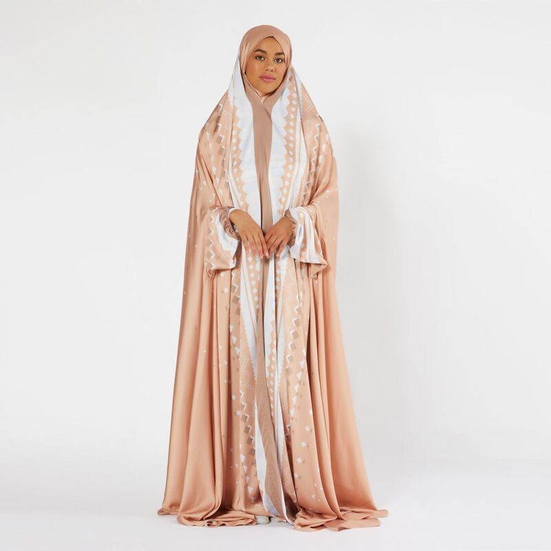 Sabr Sanaa Prayer Dress - Beige (180cm) (M-L) Sabr Sanaa Prayer Dress - Beige (180cm) (M-L)