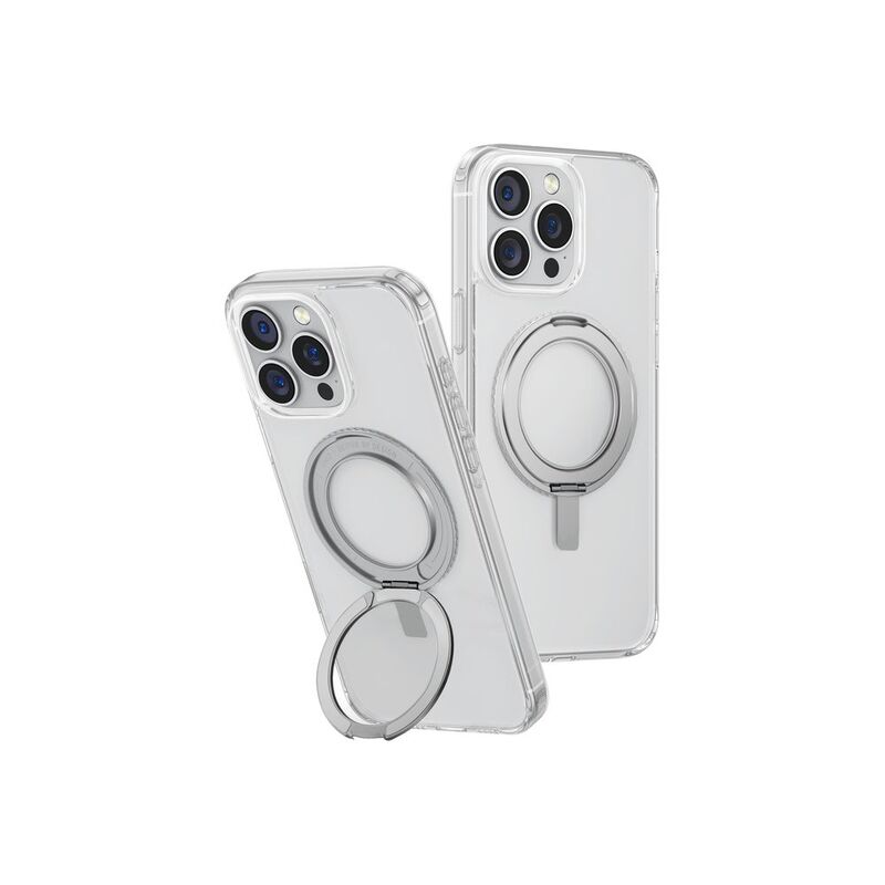 Uniq Hybrid iPhone 16 Pro Swivix With 360 Rotating Kickstand - Lucent Clear Uniq Hybrid iPhone 16 Pro Swivix With 360 Rotating Kickstand - Lucent Clear