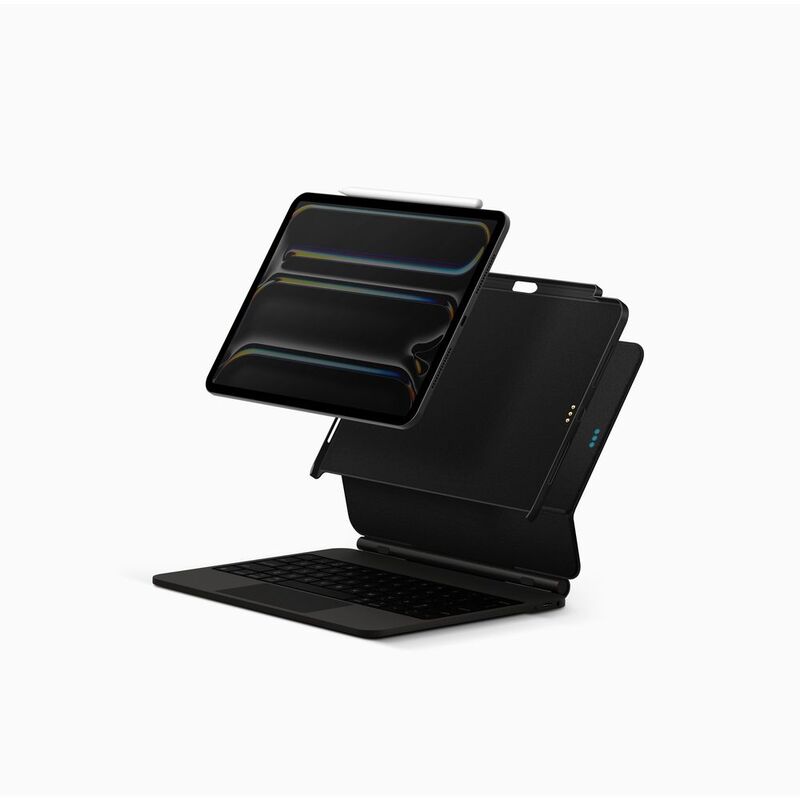 Uniq Axel Snap-Easy Magnetic Case For iPad Pro 13-Inch M4 - Ebony Black Uniq Axel Snap-Easy Magnetic Case For iPad Pro 13-Inch M4 - Ebony Black