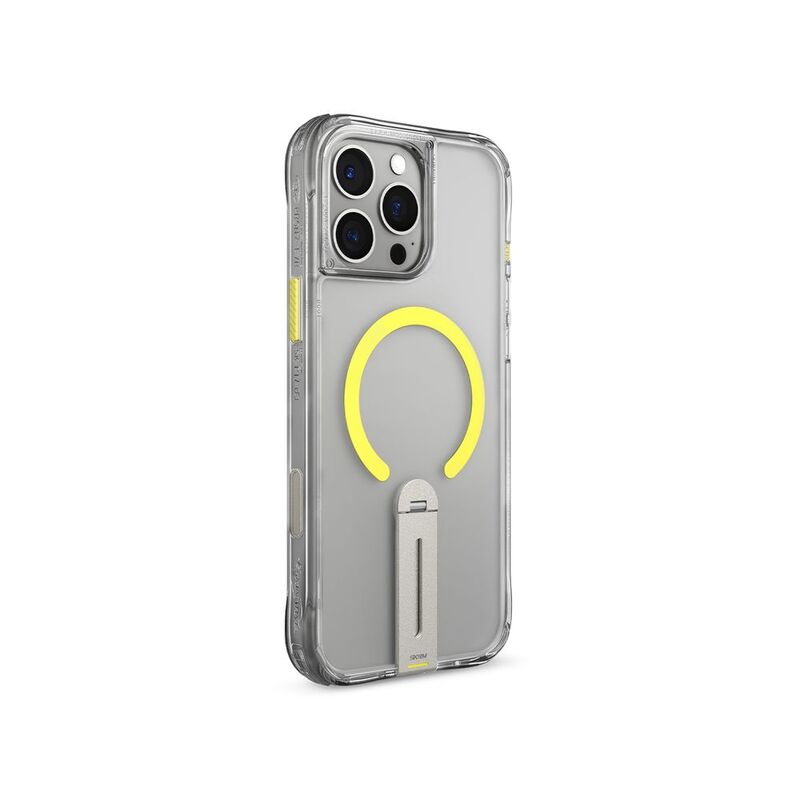 Skinarma iPhone 16 Pro Max Helix (Mag-Charge + 360° Rotating Stand) - Clear Skinarma iPhone 16 Pro Max Helix (Mag-Charge + 360° Rotating Stand) - Clear