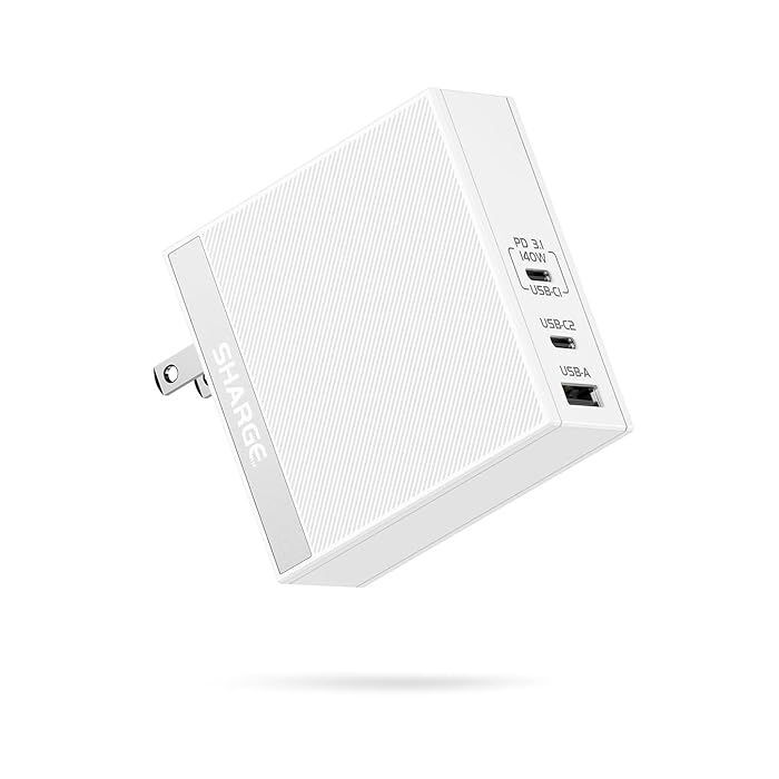 Sharge 140W Pd 3.1 Fast Charger With Universal Travel Plugs Sharge 140W Pd 3.1 Fast Charger With Universal Travel Plugs