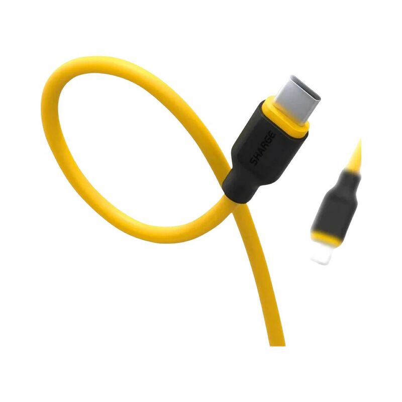 Sharge Sl104 - 100W Pd 1.5M USB-C To C Cable High Elastic Cable Sharge Sl104 - 100W Pd 1.5M USB-C To C Cable High Elastic Cable