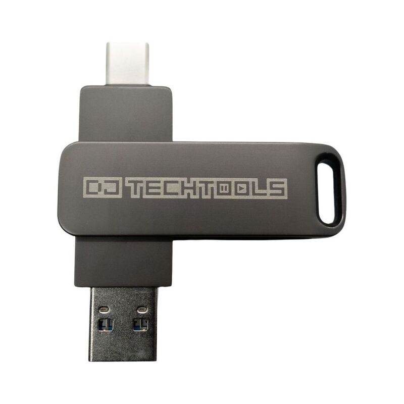 DJTT Chroma USB Drive 128GB For DJs - Space Grey (For DJ Use Only)