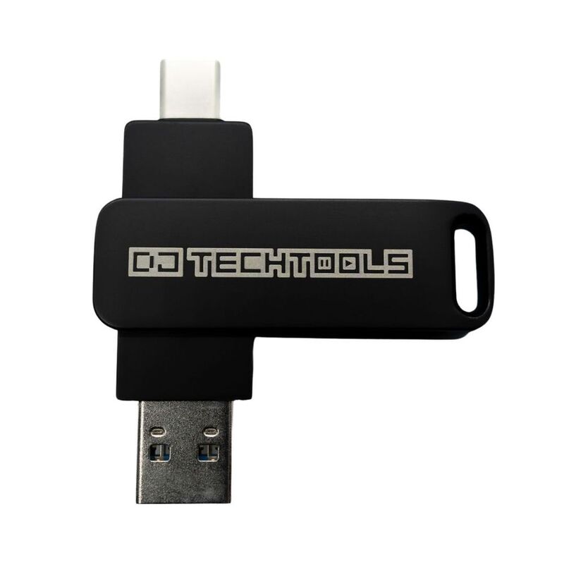 DJTT Chroma USB Drive 128GB For DJs - Black (For DJ Use Only)