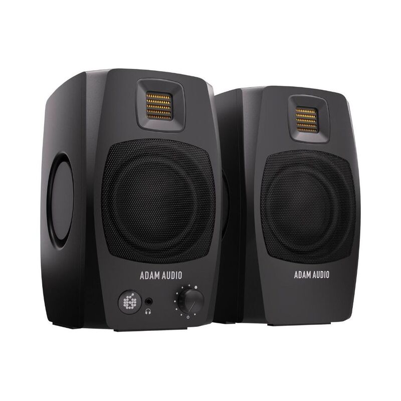 Adam Audio D3V Active Desktop Monitoring System - Black Adam Audio D3V Active Desktop Monitoring System - Black