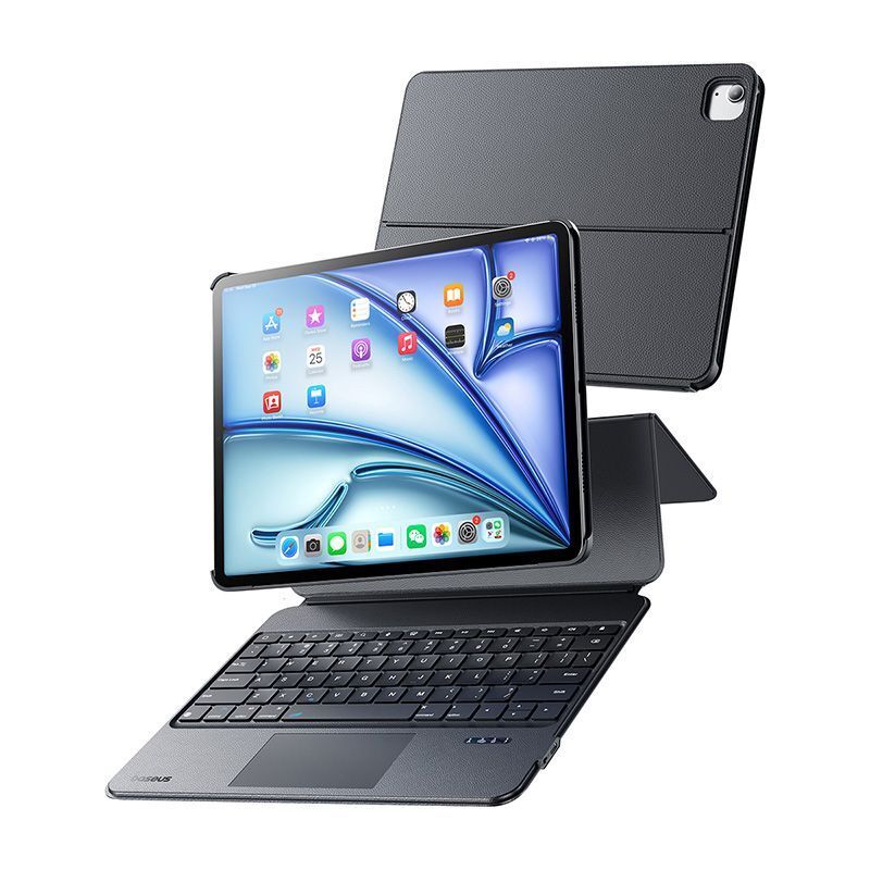 Baseus Brilliance 2 Detachable Keyboard Case For iPad Pro 12.9-Inch / Air 6 13-Inch - Cosmic Black Baseus Brilliance 2 Detachable Keyboard Case For iPad Pro 12.9-Inch / Air 6 13-Inch - Cosmic Black