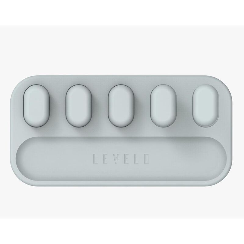 Levelo Livia Detachable Magnetic Cable Management - Grey Levelo Livia Detachable Magnetic Cable Management - Grey